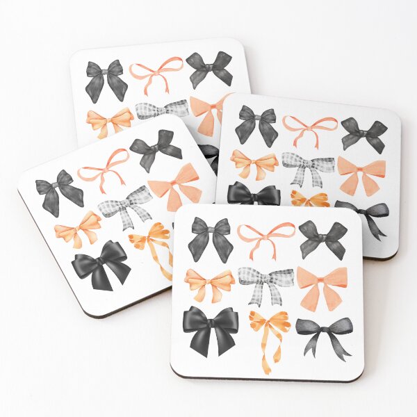 Item preview, Halloween Coquette Bows designed and sold by randomolive.