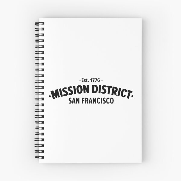 Item preview, Mission District San Francisco - Bold Black Design designed and sold by Boogosh.