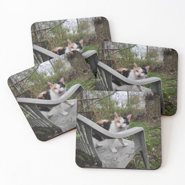 Item preview, gato riendo designed and sold by Gourmetkater.