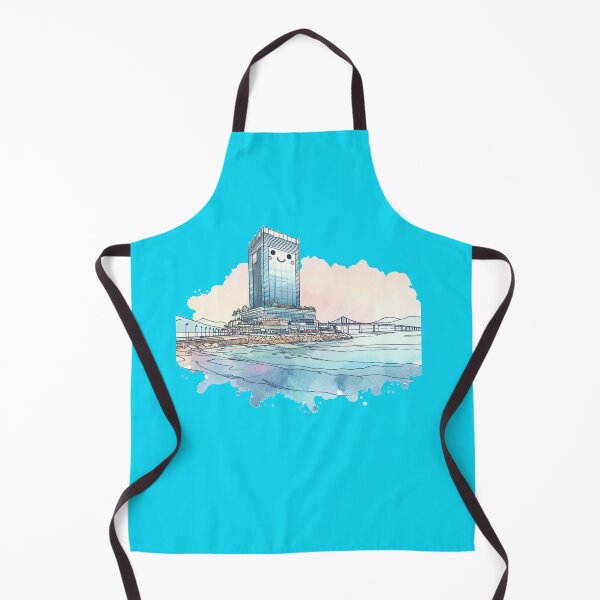 Item preview, Haeundae Icon in 3D Watercolor Sketch, designed and sold by PaintMeWorld.