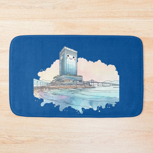 Item preview, Haeundae Icon in 3D Watercolor Sketch,   designed and sold by PaintMeWorld.
