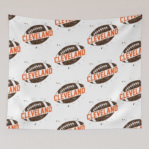 Item preview, Cleveland Fan Design Retro Vintage Football designed and sold by stareongroup.