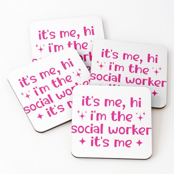 Item preview, It's Me Hi I'm The Social Worker It's Me, Social Worker designed and sold by faridman.