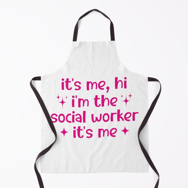 Item preview, It's Me Hi I'm The Social Worker It's Me, Social Worker designed and sold by faridman.