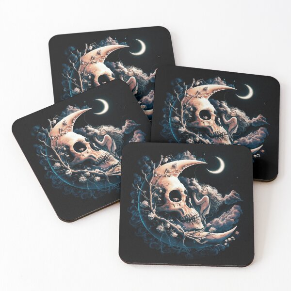 Item preview, Skull moon 2 designed and sold by manbaito.