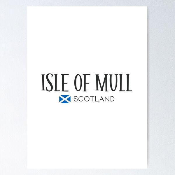 Item preview, Isle of Mull - Scotland  designed and sold by StudioRedKoala.