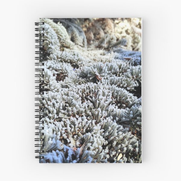 Item preview, Hoarfrost on pine needles designed and sold by Gourmetkater.