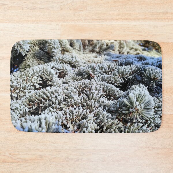 Item preview, Hoarfrost on pine needles designed and sold by Gourmetkater.