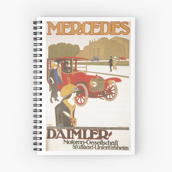 Item preview, Mercedes, Daimler - Vintage Poster - 1912 designed and sold by BASlade93.