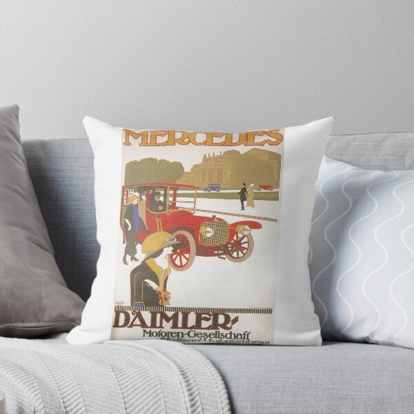 Item preview, Mercedes, Daimler - Vintage Poster - 1912 designed and sold by BASlade93.