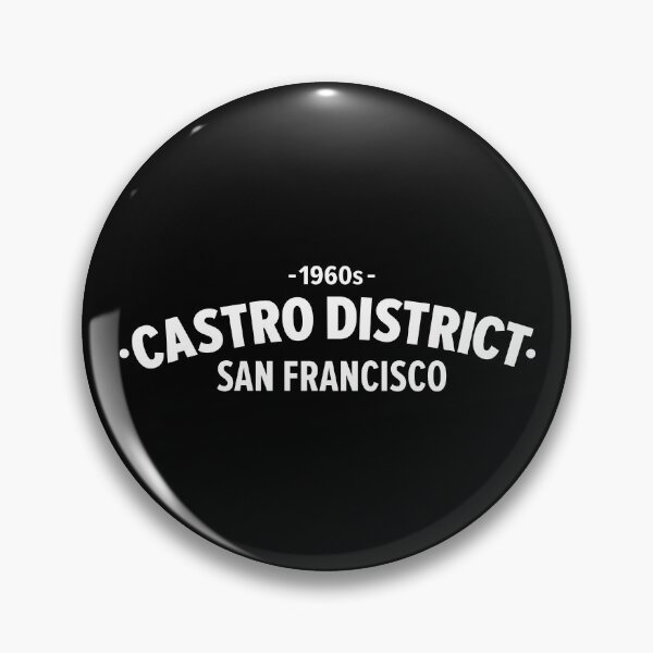 Item preview, Castro District San Francisco - Bold and Vibrant Design designed and sold by Boogosh.