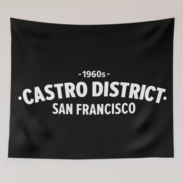 Item preview, Castro District San Francisco - Bold and Vibrant Design designed and sold by Boogosh.