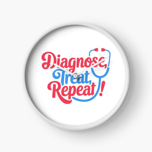 Item preview, Diagnose, Treat, Repeat! Nursing Puns designed and sold by PMCreative.