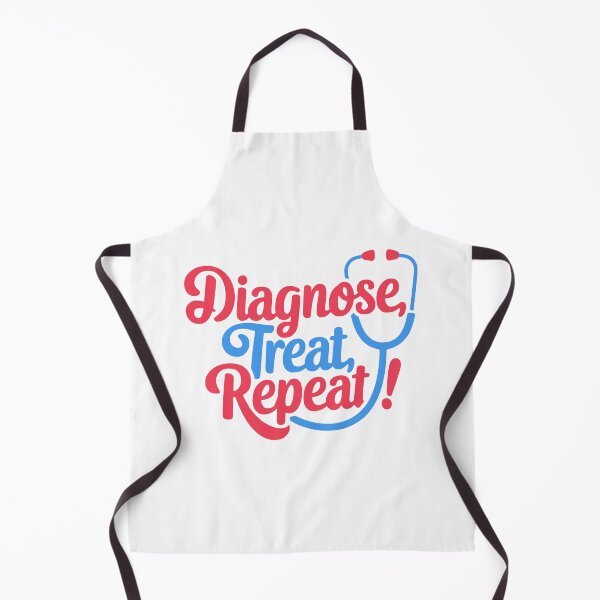 Item preview, Diagnose, Treat, Repeat! Nursing Puns designed and sold by PMCreative.