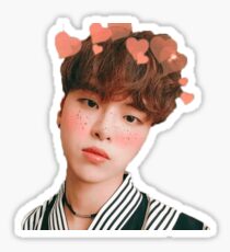 Hajoon with Hearts Sticker