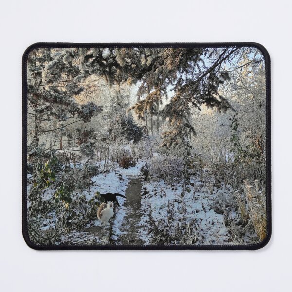 Item preview, Winter in the garden with cats designed and sold by Gourmetkater.