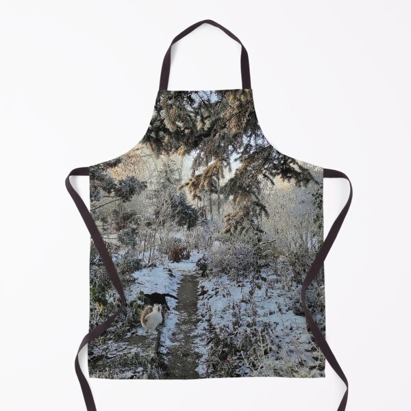 Item preview, Winter in the garden with cats designed and sold by Gourmetkater.