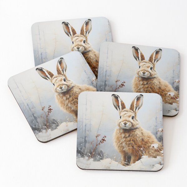 Item preview, Wilderness - Snowshoe Hare designed and sold by KootenayDesigns.