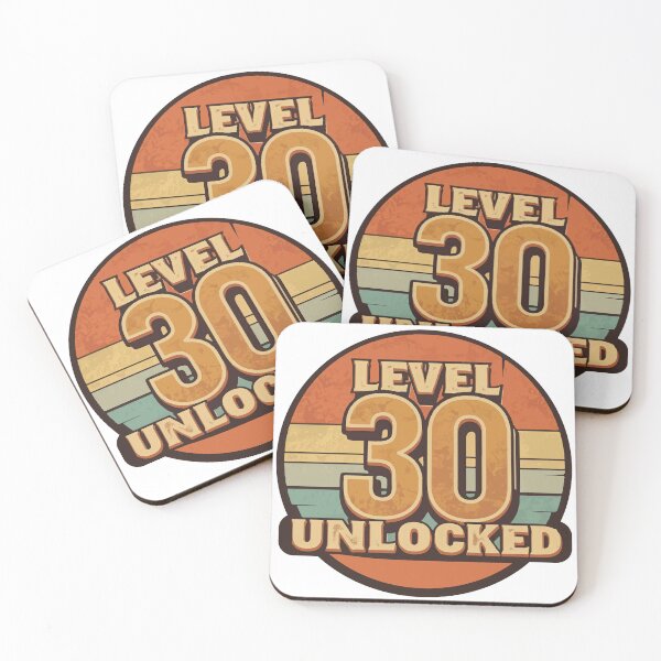 Item preview, Level 30 Unlocked: Gamer’s Milestone Birthday Tee designed and sold by Black-Store0.