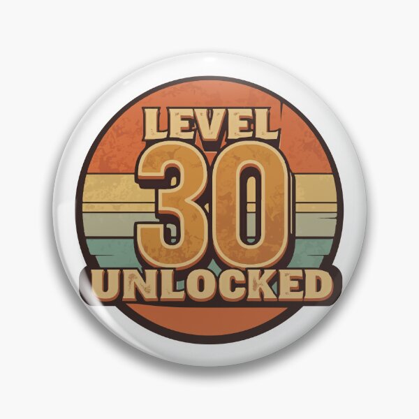 Item preview, Level 30 Unlocked: Gamer’s Milestone Birthday Tee designed and sold by Black-Store0.