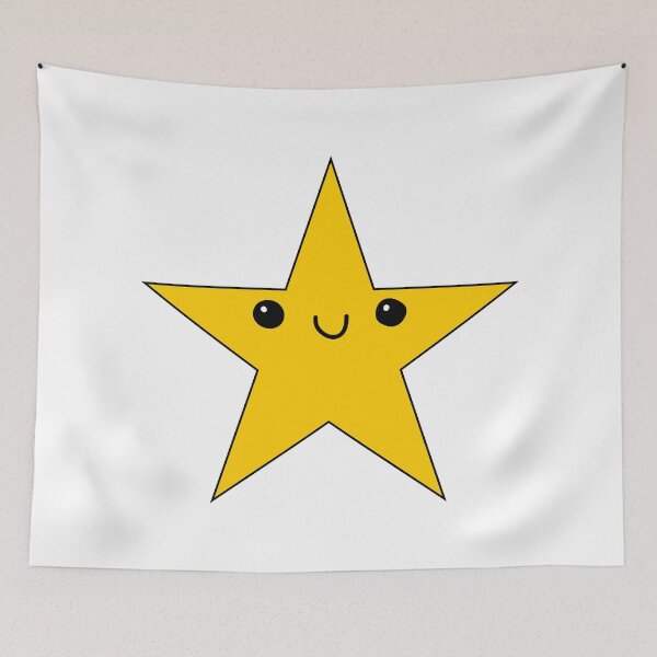 Item preview, STAR, Cheerful Cute Yellow Star designed and sold by larissa-myrie.
