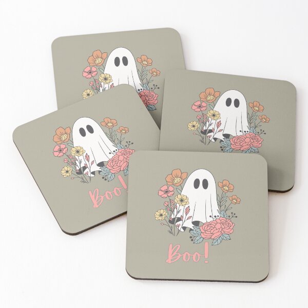 Item preview, Floral Ghost - Boo! designed and sold by HomeFreewithMe.
