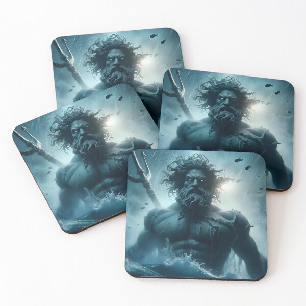 Item preview, Poseidon God of the Seas designed and sold by GalleryBrisArt.
