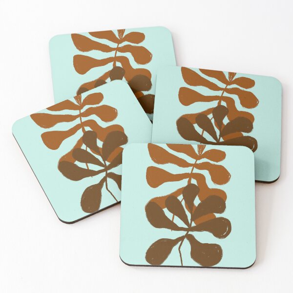 Item preview, Fall Boho Abstract Leaves designed and sold by bowsbotanicals.