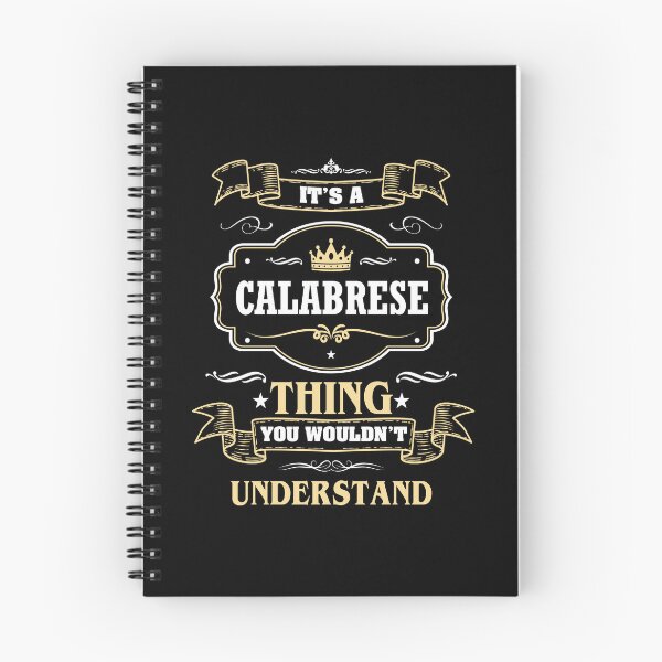 Item preview, It Is A Calabrese Thing You Wouldn't Understand Calabrese Name Shirt designed and sold by GensBarlow.