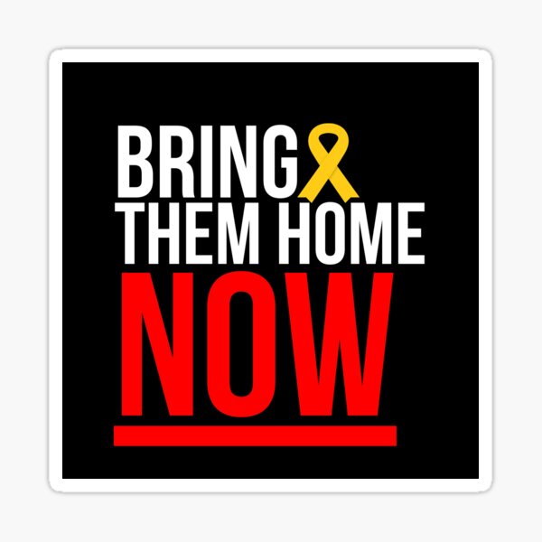 Item preview, Stand with Israel: #BringThemHomeNow designed and sold by YG - YiddisheGesheft.