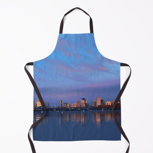Item preview, Boston Skyline at Dusk designed and sold by WrenInFlight.