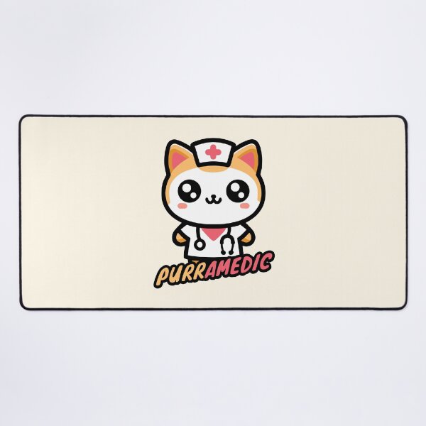 Item preview, Purramedic! Cute Paramedic Cat Nursing Puns designed and sold by PMCreative.