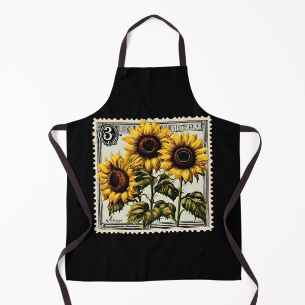 Item preview, Eternal Sunshine: Vintage Sunflower Postage designed and sold by Vintagestamps.