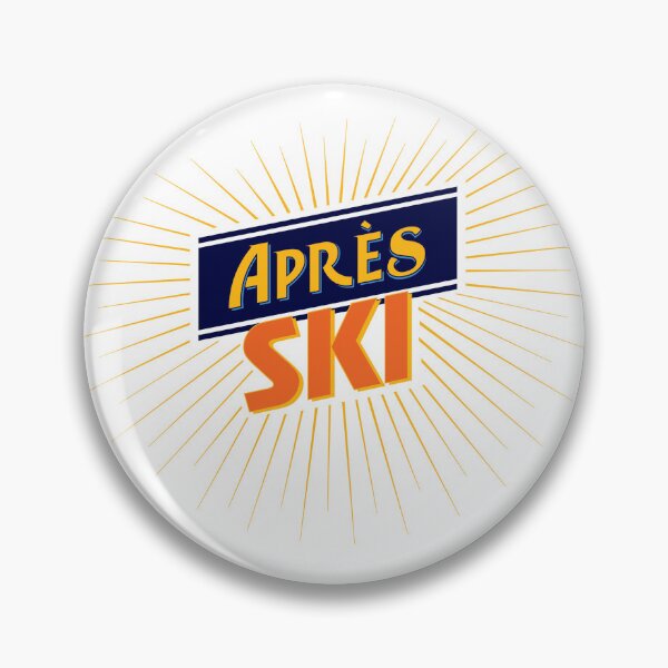 Item preview, Afterski logo apres ski sticker designed and sold by Autodecals.