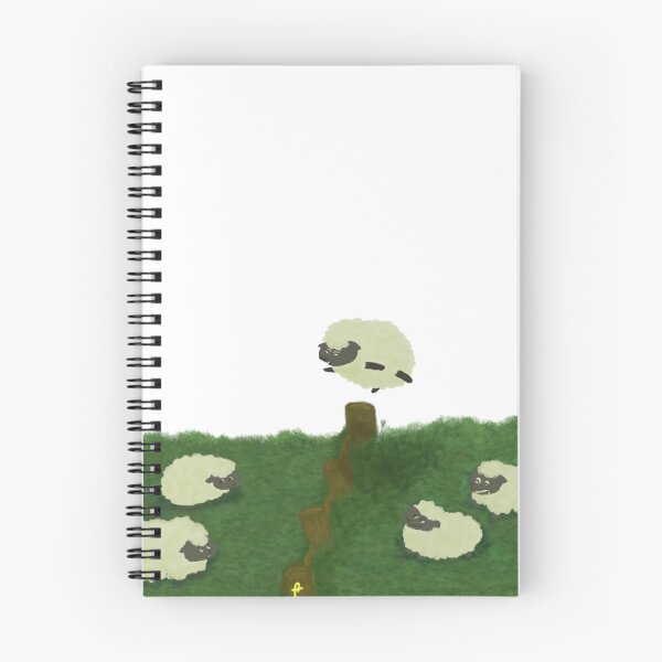 Item preview, Jumping Sheep designed and sold by INDMND.