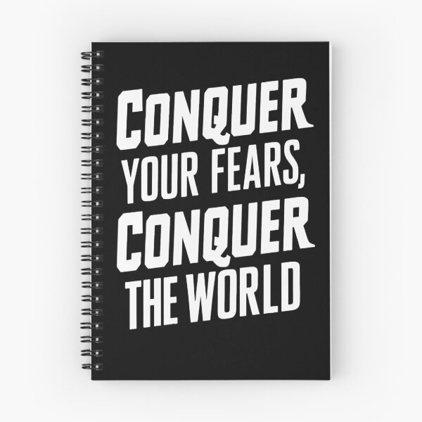 Item preview, Conquer your fears, conquer the world designed and sold by manbaito.