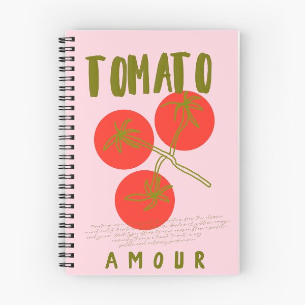 Item preview, Tomatoes with Pink Background designed and sold by bowsbotanicals.