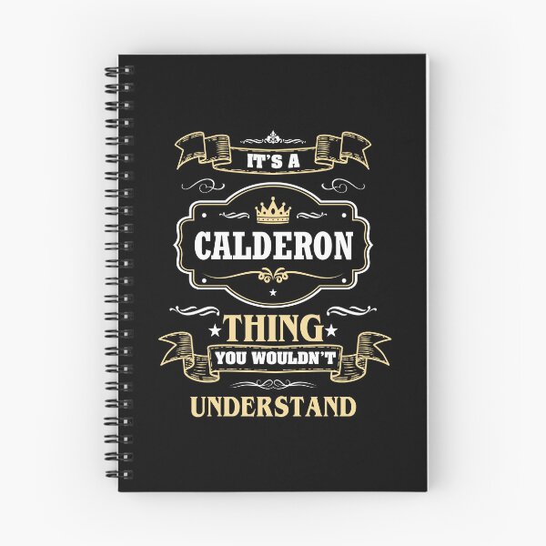 Item preview, It Is A Calderon Thing You Wouldn't Understand Calderon Name Shirt designed and sold by GensBarlow.