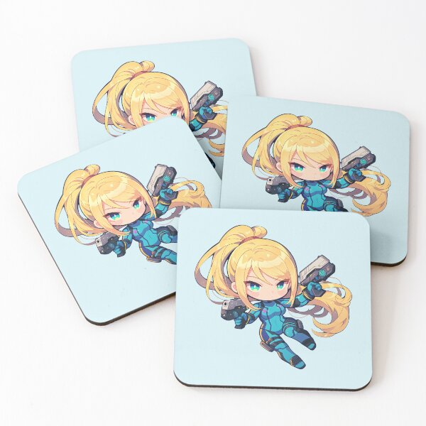 Item preview, Cute Chibi Samus Aran in Zero Suit designed and sold by ChibiFortune.