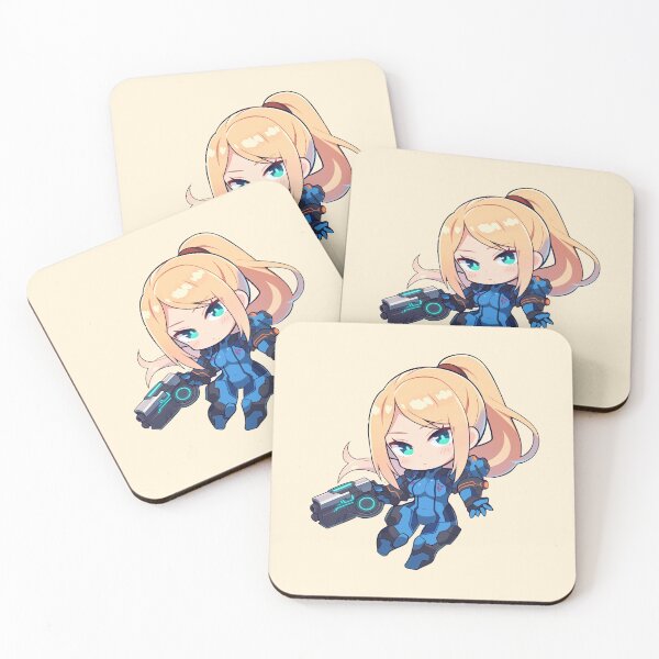 Item preview, La adorable Samus Aran Chibi con traje Zero designed and sold by ChibiFortune.