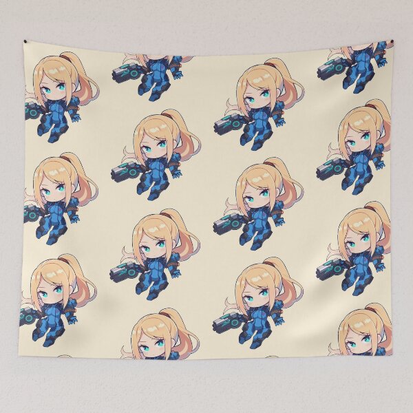 Item preview, Cute Chibi Samus Aran in Zero Suit designed and sold by ChibiFortune.