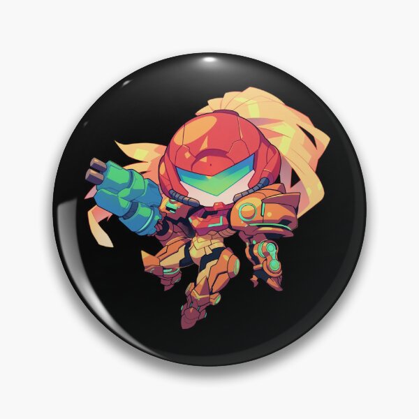 Item preview, La adorable Samus Aran con traje designed and sold by ChibiFortune.