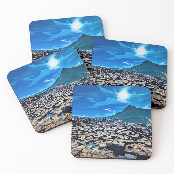 Item preview, Hexagonal Basalt Columns of Giant’s Causeway designed and sold by KMNscapes – Ireland Prints & Beyond.