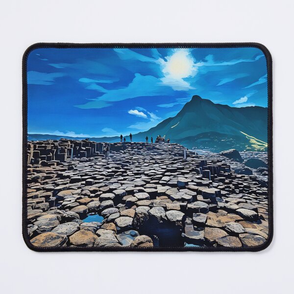 Item preview, Hexagonal Basalt Columns of Giant’s Causeway designed and sold by KMNscapes – Ireland Prints & Beyond.