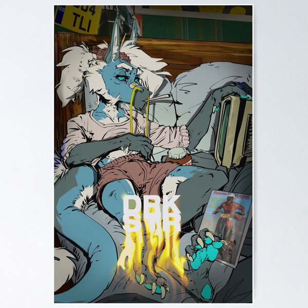Vista previa del artículo con la obra «Días de perros adolescentes», diseñado y vendido por DRKSTR_STUDIOS.