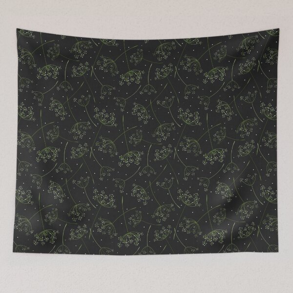 Item preview, Stylized Queen Anne's lace plant designed and sold by Avisnanna.