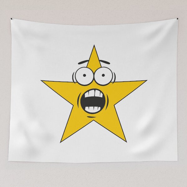 Item preview, STAR, Scared Yellow Star designed and sold by larissa-myrie.