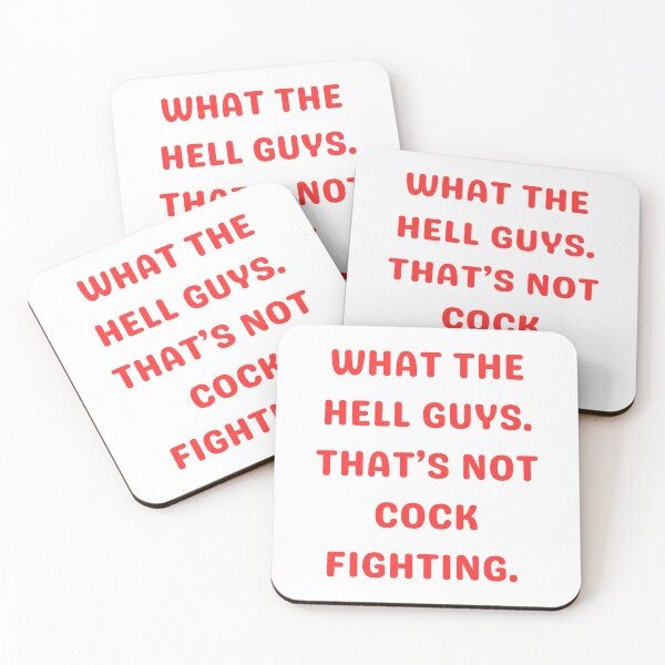 Item preview, That's not cock fighting.  designed and sold by NicMacTees.