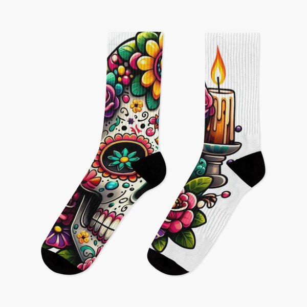 Item preview, Vibrant Sugar Skull Art designed and sold by JavisSRDesign.