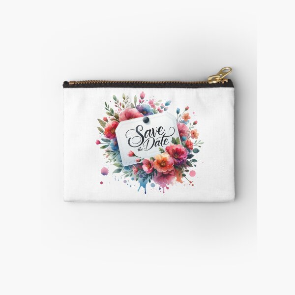 Item preview, "Save the Date" Floral Design – Elegant Wedding Reminder for Invitations & Decor designed and sold by artedigital99.
